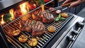 امین باربیکیو و استیک های خوشمزه